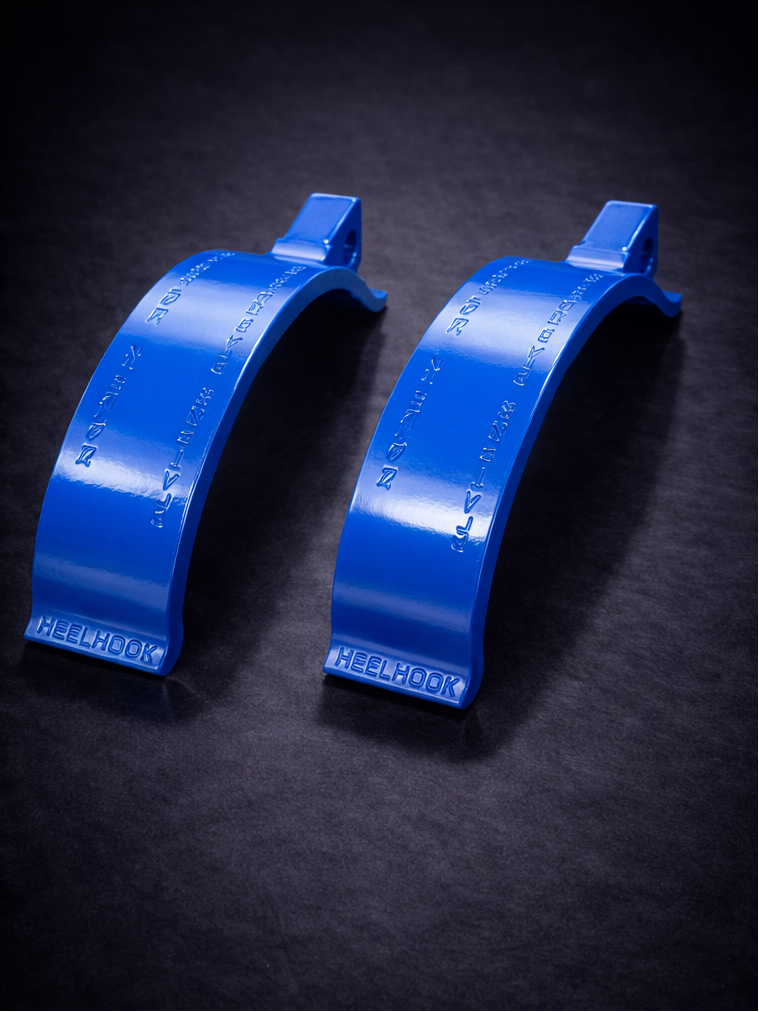 HeelHook™ Blue Gloss | Highway Touring Pegs