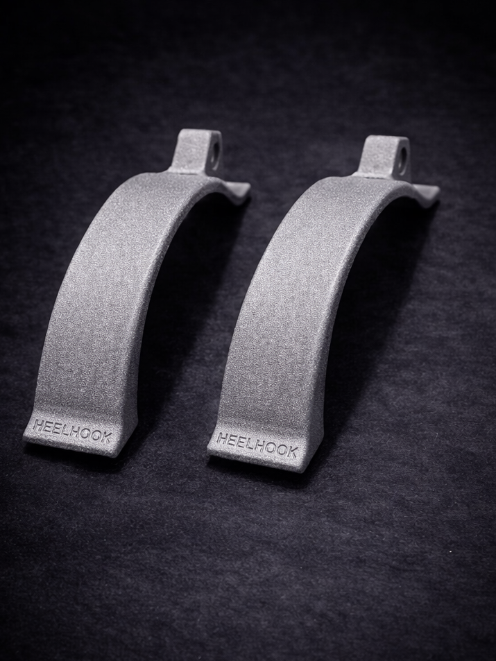 HeelHook™ Matte Grey | Highway Touring Pegs