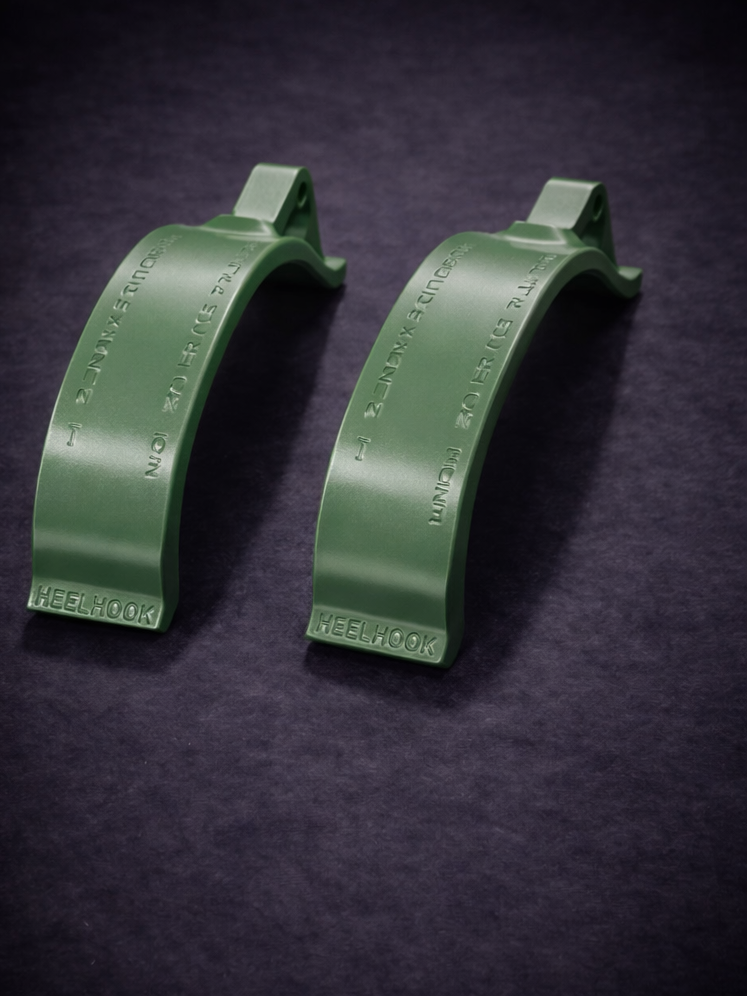 HeelHook™ Matte Green | Highway Touring Pegs