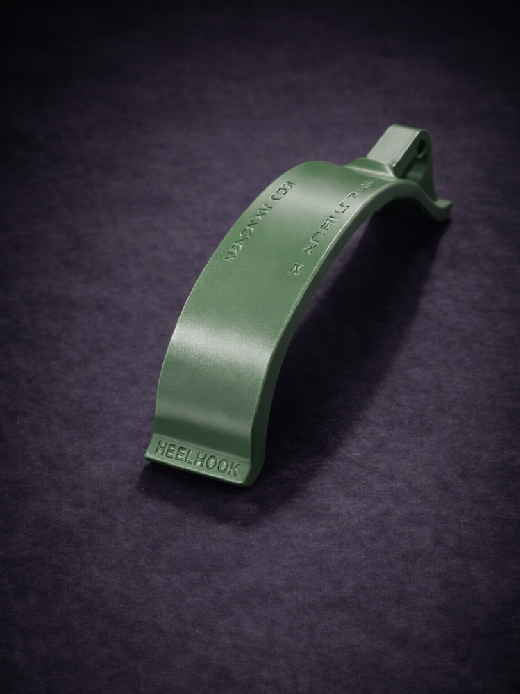 HeelHook™ Matte Green | Highway Touring Pegs