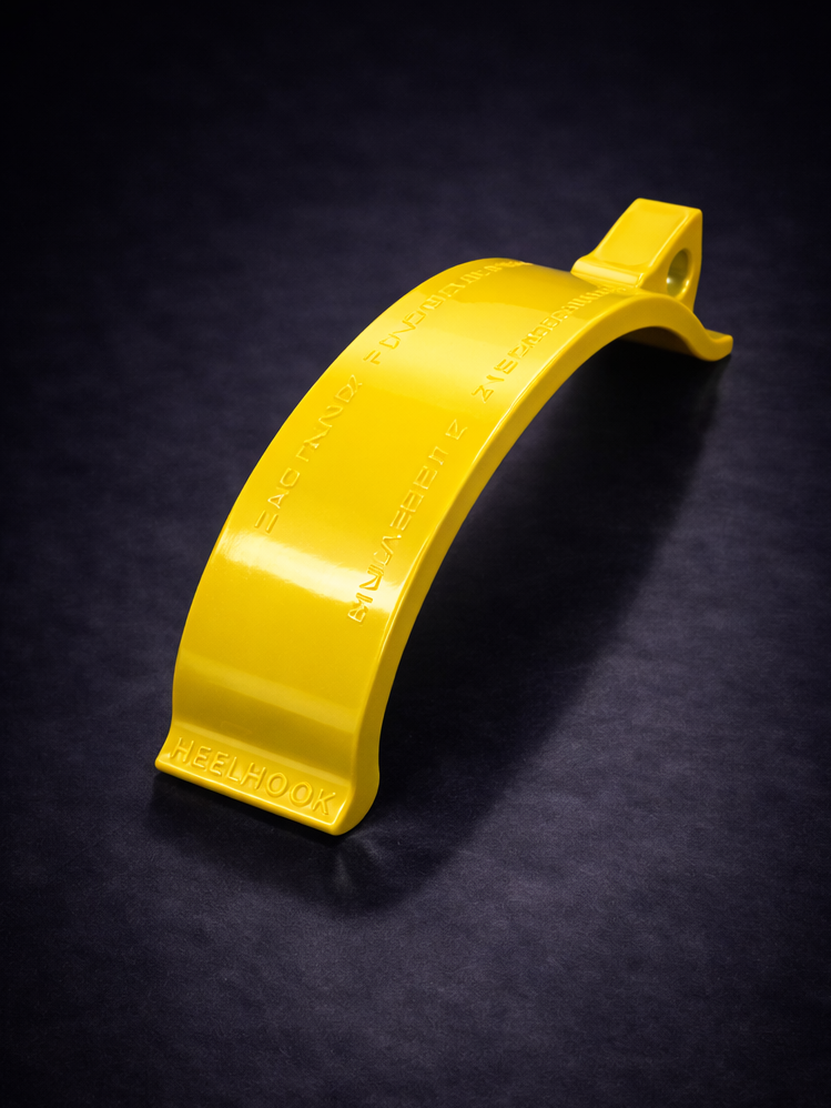 HeelHook™ Yellow Gloss | Highway Touring Pegs